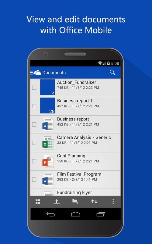 onedrive for business android app download