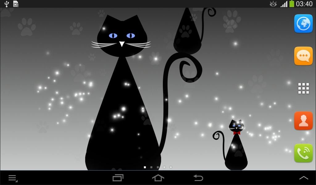 Cat Live Wallpaper Free Android Live Wallpaper download - Appraw