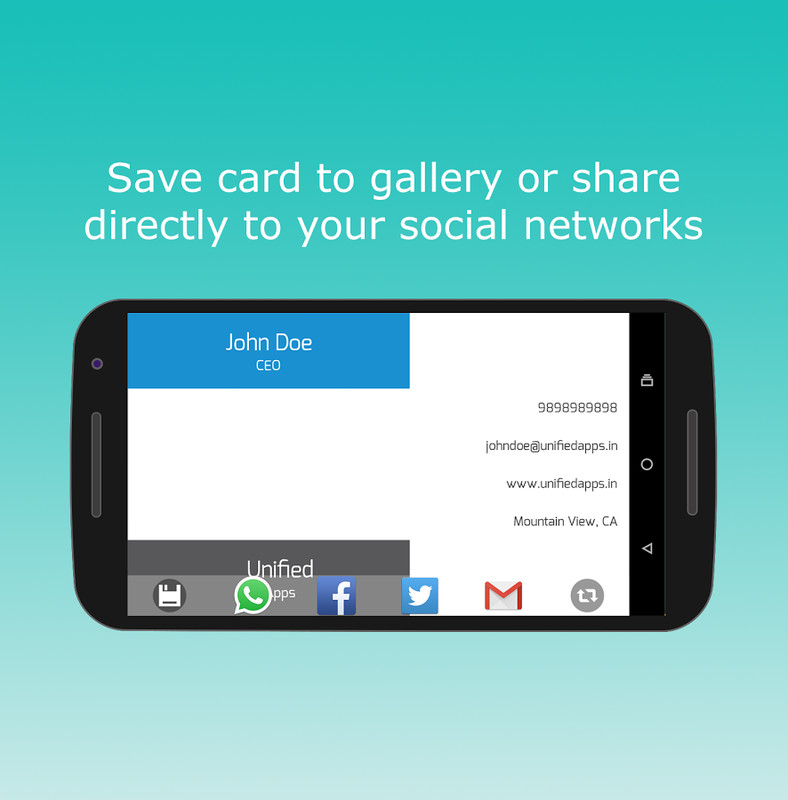 best free business card maker app android