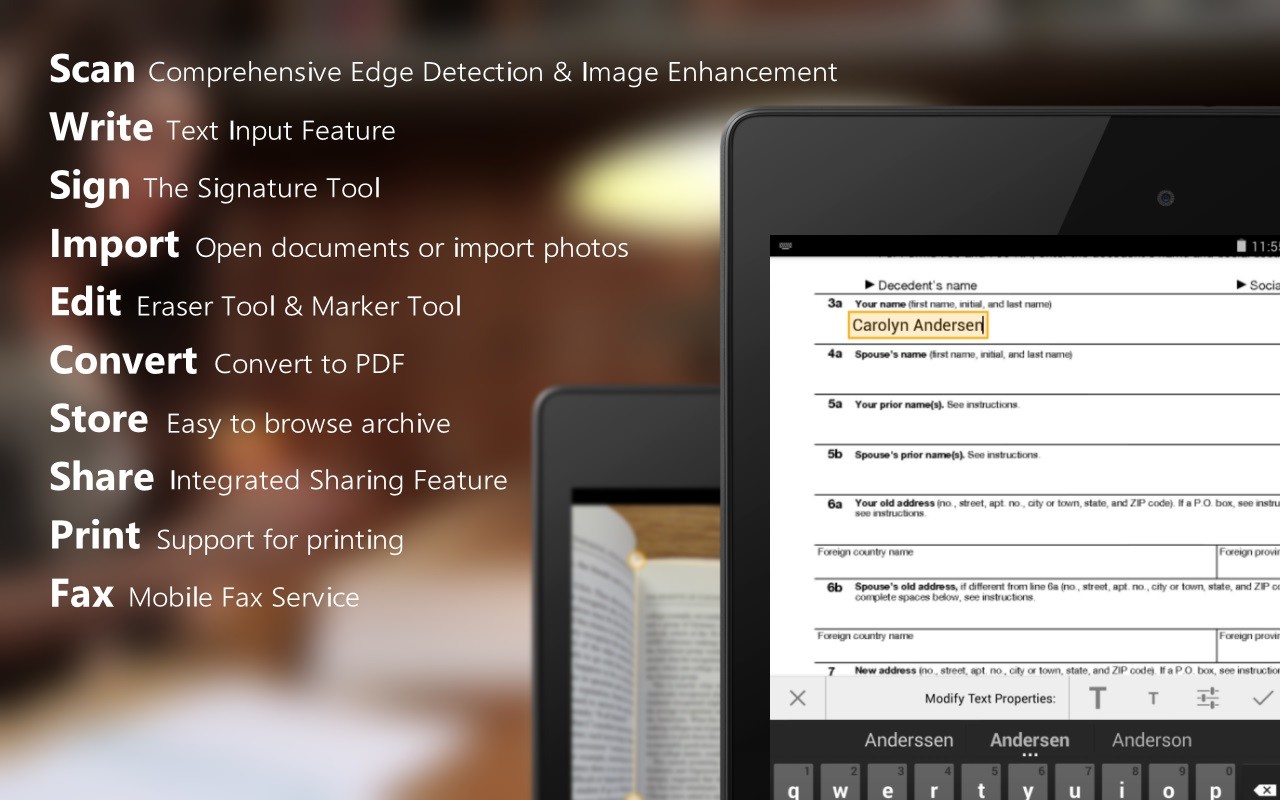 ScanWritr docs scanner, PDF APK Free Android App download Appraw