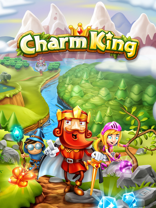 Charm King APK Free Puzzle Android Game download - Appraw