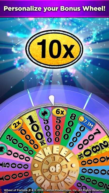 free slots games wheel of fortune