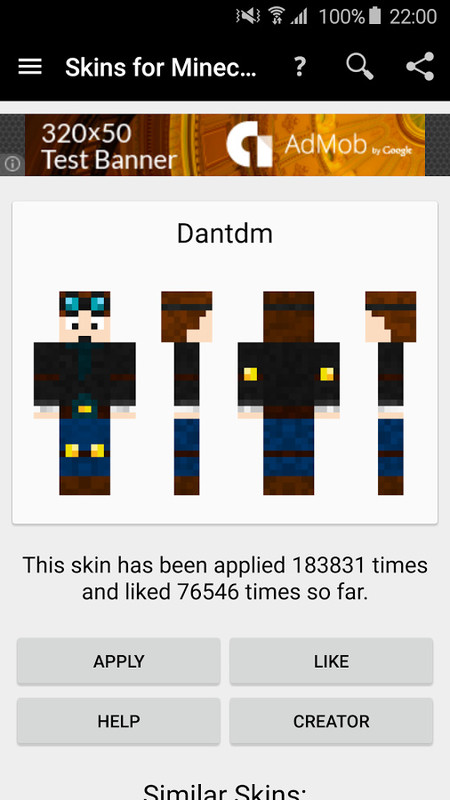 minecraft skins free download for android