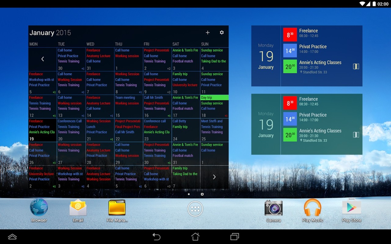 Business Calendar 2 APK Free Android App download Appraw