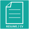 Smart Resume Builder / CV Free Icon