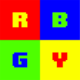 rbgy : Red Blue Green Yellow Icon