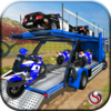 OffRoad Police Transport Truck Icon