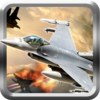 F18 Air Combat Jet Fighter 3D Icon
