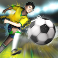 Striker Soccer Brazil Icon
