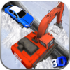 Snow Rescue Excavator Sim Icon