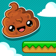 Happy Poo Jump Icon