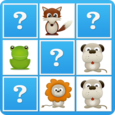Animals Memory Game For Kids Icon