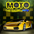 Moto Car Racing Icon