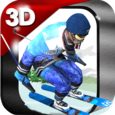 3D Ski Racing Icon