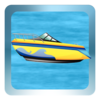 Motorboat Cruising Waterway Icon