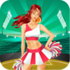 Charming Cheerleading Girl Icon