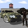 Army Extreme Car Driving 3D Icon