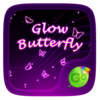 Glow Butterfly Keyboard Theme Icon