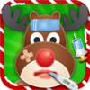 Christmas Animal Hospital Icon