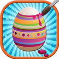 Easter egg painting– kids game Icon