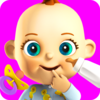 Talking Babsy Baby: Baby Games Icon