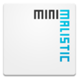 Minimalistic Text: Widgets Icon