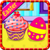Cooking Creamy Easter Cupcakes Icon