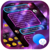 Neon Night Messages Theme Icon