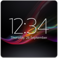 Digital Clock Widget Xperia Icon