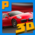 3D sports Car Parking Game Icon