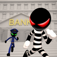 Stickman Bank Robbery Escape Icon