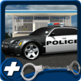 Free 3D Police Car Parking Icon