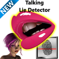 Talk Lie Detect Simulator Fun Icon