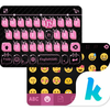 Pink &Black Kika KeyboardTheme Icon