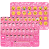 Pink Glitter Keyboard Theme Icon
