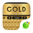 gold go keyboard theme Icon