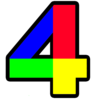 4 Colours Icon