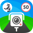 Speed Cameras & Traffic Sygic Icon