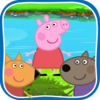 Peppa on the river Icon