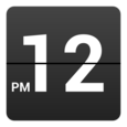 Retro Clock Widget Icon