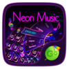 Neon Music GO Keyboard Theme Icon