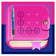 Amazing Secret Diary with Lock Icon