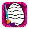 Coloring: Easter Eggs Icon