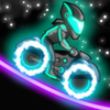 Neon Motocross Icon