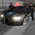 Crazy Driver Police Duty 3D Icon