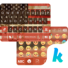 American Emoji Kika Keyboard Icon