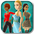 Top Girl Dress Up Game Icon