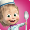 Masha Cooking dash and dinner Icon