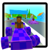 Pixel Car Racing Icon