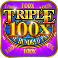 Triple 100x Pay Slot Machine Icon
